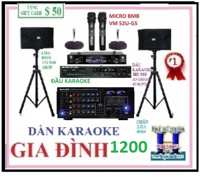+   A-HOT 2019 Dàn Karaoke Gia Đình 1200
